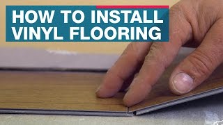 How to Install Vinyl Plank Flooring [upl. by Ellemaj]