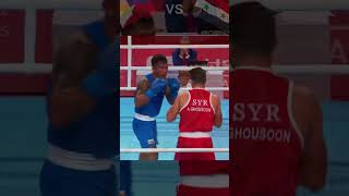 EumIr Marcial knocksout Ahmad Ghousoon  Phil vs Syria [upl. by Winnifred]