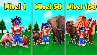 ¡PASAMOS de ZOO NOOB a ZOO PRO en ROBLOX 🦁🐵 Zoo Tycoon [upl. by Geehan]