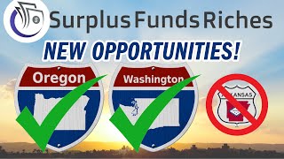 Surplus Funds Arkansas Oregon Washington State [upl. by Aidnyc]