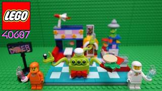 LEGO 40687 Alien Space Diner [upl. by Rotkiv]