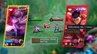 BRAXY VS TOP 1 INDONESIA CHOU TRASHTALKER  WHO WILL WIN [upl. by Oivat]