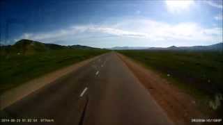 Voyage du siècle  une minute de route en mongolie [upl. by Leodora16]