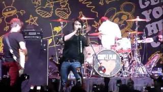 Simple Plan  Addicted Live in Jakarta 17 January 2012 [upl. by Gnohc]