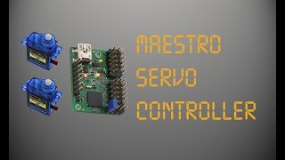 Maestro Servo Controller Raspberry Pi [upl. by Inattyrb]