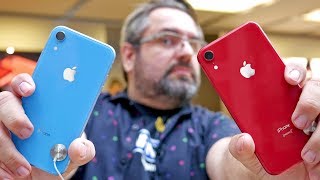 AS CORES DO IPHONE XR HANDS ON [upl. by Ahsiket381]