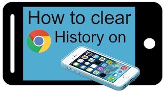 How to clear google chrome app history on iphone How To Delete chrome Search History [upl. by Aiekal]