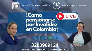 Como pensionarse por Invalidez en Colombia¡ [upl. by Harper435]