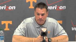 Butch Jones Press Conference 11413 [upl. by Aminta]