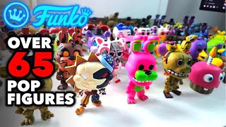 65 FIVE NIGHTS AT FREDDYS FUNKO POP FIGURE COLLECTION  2023 Complete FNaf Collection [upl. by Ytsirc]