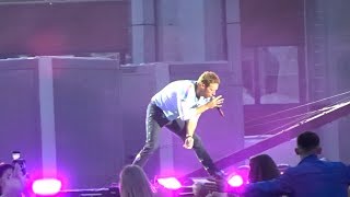 Coldplay  Viva la Vida at One Love Manchester on 4th June 2017 in Old Trafford Cricket [upl. by Ssitnerp]