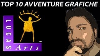 Top 10 Avventure Grafiche LucasArts 1982  2013 [upl. by Kirsti479]