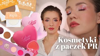 MAKIJAŻ KOSMETYKAMI PR Walentynkowe GRWM  Miyo Glamshop Hean Basiclab [upl. by Asor513]