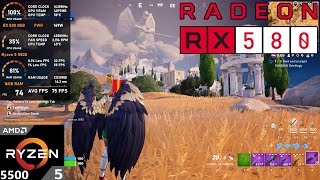 RX 580 8GB  Fortnite Chapter 5 Season 2  1080p Low Medium High Epic [upl. by Ham533]