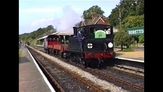 Bluebell Railway Horsted Keynes circa 1990 [upl. by Nirel]