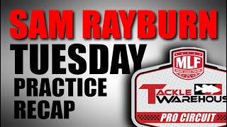 SAM RAYBURN MLF Pro Circuit  Practice Recap [upl. by Acnaiv704]