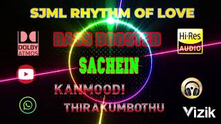 Kanmoodi Thirakumbothu  Sachein  Devi Sri Prasad  Bass Boosted  Hi Res Mp3 320 kbps [upl. by Yul]