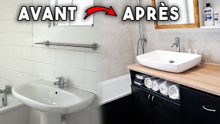 Rénovation Petite Salle de Bain ingénieuse [upl. by Suivatna]