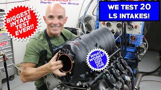 BIGGEST LS INTAKE TEST EVER [upl. by Clava]