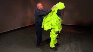 Doffing Level A and Level B DuPont™ Tychem® Encapsulated Suits [upl. by Ailam]