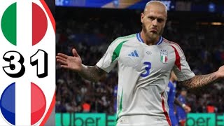 France vs Italy Highlights 13 UEFA Nations League 2024 [upl. by Octavus]