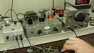 Ameco AC1 CW QRP Transmitter and Homebrew Receiver  Vintage Ham Radio [upl. by Emmaline]