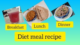 full day diet meal recipeweightloss recipe no sugarno processedfood lessoileaslyavailable items [upl. by Euqirat677]