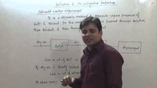 4 Solution Ostwald Walker Exp JEE Main  JEE Advanced  NEET  AIIMS [upl. by Idissac]