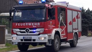 Schuppenbrand Einsatz für die Feuerwehren Neschwitz Luga Saritsch und Königswartha [upl. by Iruam]