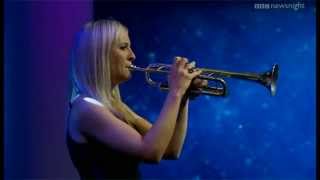 Newsnight Proms preview Alison Balsom and Tom Poster [upl. by Entruoc]