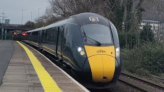 802110 passes Port Talbot Parkway with mega tones 31124 [upl. by Willett]