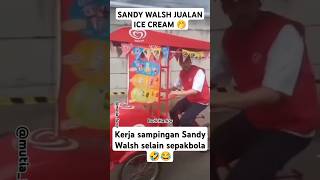 MOMEN SANDY WALSH JUALAN ICE CREAM UDAH GANTI PROFESI YA PAK KUMIS 😂🤣 [upl. by Keel]