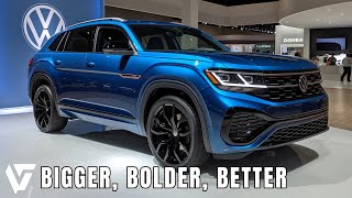 VW ATLAS CROSS SPORT 2025 BIGGER BETTER BOLDER UNVEILING THE UPDATES [upl. by Iemaj834]