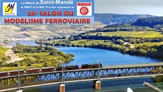 Expo modélisme ferroviaire Saint Mandé 2020 [upl. by Sabino]