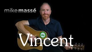 Vincent Don McLean cover  Mike Masse [upl. by Dailey]