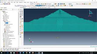 EARTH DAM IN ABAQUSPART 8 [upl. by Oram]