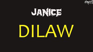 Dilaw  Janice Karaoke  Instrumental [upl. by Svend111]