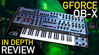 GFORCE OBERHEIM OBX  Does It Capture The Magic ✨ InDepth Review [upl. by Sivie]