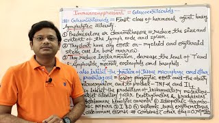 Immunopharmacology Part9 Immunosuppressant 05  Glucocorticoids Mechanism of Action [upl. by Armond]