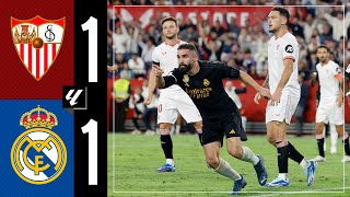 Sevilla FC 11 Real Madrid  HIGHLIGHTS  LaLiga 202324 [upl. by Monto]