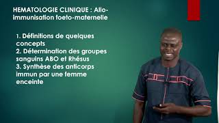 allo immunisation foeto maternelle Hematologie clinique [upl. by Hau]