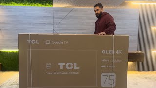 The TCL 75” QLED 4K Google TV Better value for money than this [upl. by Yuzik]