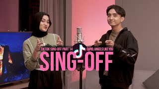 SINGOFF TIKTOK SONGS PART 14 Cupid Angels Like You Rahmatun Lil Alameen vs EltasyaNatasha​ [upl. by Sloan]