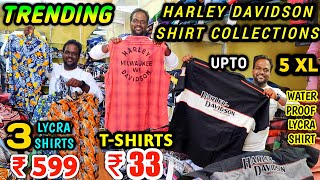 3 LYCRA SHIRTS ₹599  TSHIRTS ₹33😱  WATERPROOF 💦LYCRA SHIRTS  ALL BRANDED DRESS AT LOWEST PRICE [upl. by Naujd]