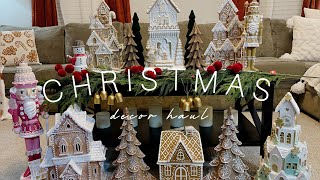 CHRISTMAS 2024 DECOR HAUL•GINGERBREAD CHRISTMAS DECOR•HIGH END DUPES•CHRISTMAS DECORATION IDEAS [upl. by Kennett]