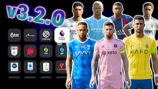 eFootball 2024 Ultimate Patch  V320  New Mod to Unlock All Teams Kits and get a New Scoreboard [upl. by Euqnimod101]