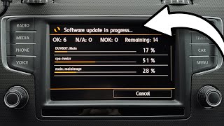 MIB2 firmware update tutorial VW Audi Skoda Seat download links [upl. by Marler]