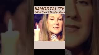 Celine Dion amp Bee Gees perform Immortality 1998 shorts [upl. by Maighdlin]