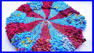 साड़ी से बनाये फ्रिल्ल वाला पायदान I Saree Se Banaye Frill Wala Door Mat doormat NILIMACREATION18 [upl. by Kalinda]