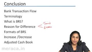 Summay of Bank Reconciliation Statement BRS CA CPT  CS amp CMA Foundation Class11 [upl. by Derte]